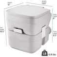 thumbnail image 5 of Zimmer Portable Toilet, 5 of 7