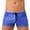 Blue, variant on Mens Swim Bikini Bikini Swimwear Funny Print Low Rise with Drawstring Swim Trunks for Men(Blue,XXL)