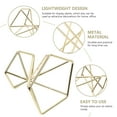 thumbnail image 3 of 4 Pcs Geometric Air Plant Holder Air Plant Rack Metal Plant Stand Air Plant Display Stand, 3 of 8