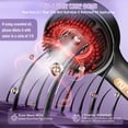 thumbnail image 2 of Electric Scalp Massager, 3-in-1 Hair Oil Applicator with Nano Mist, IPX7 Waterproof Scalp Scrubber, Portable Head Massager Scalp Brush for Home & Travel (White), 2 of 5