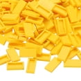 thumbnail image 1 of 555 Piezas Bloques Planos a Granel, Azulejos Clásicos Amarillos 1x2 Superficie Lisa Mini Accesorios de Bloques de Construcción Compatibles Kits para Construir Pisos Paredes Artes de Mosaico Pixel, 1 of 5