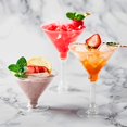 thumbnail image 5 of 36pcs Plastic Martini Glasses Disposable Cocktail Glasses, 5 oz Clear Small Plastic Margarita Glasses, Tall Mini Martini Cups, Plastic Cocktail Cups for Parties Weddings Desserts Champagne Appetizers, 5 of 7