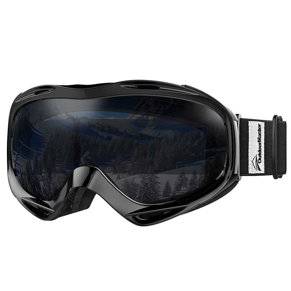 Women & Youth 100% UV Protection Over Glasses Ski/Snowboard Goggles for Men OutdoorMaster OTG Ski Goggles 