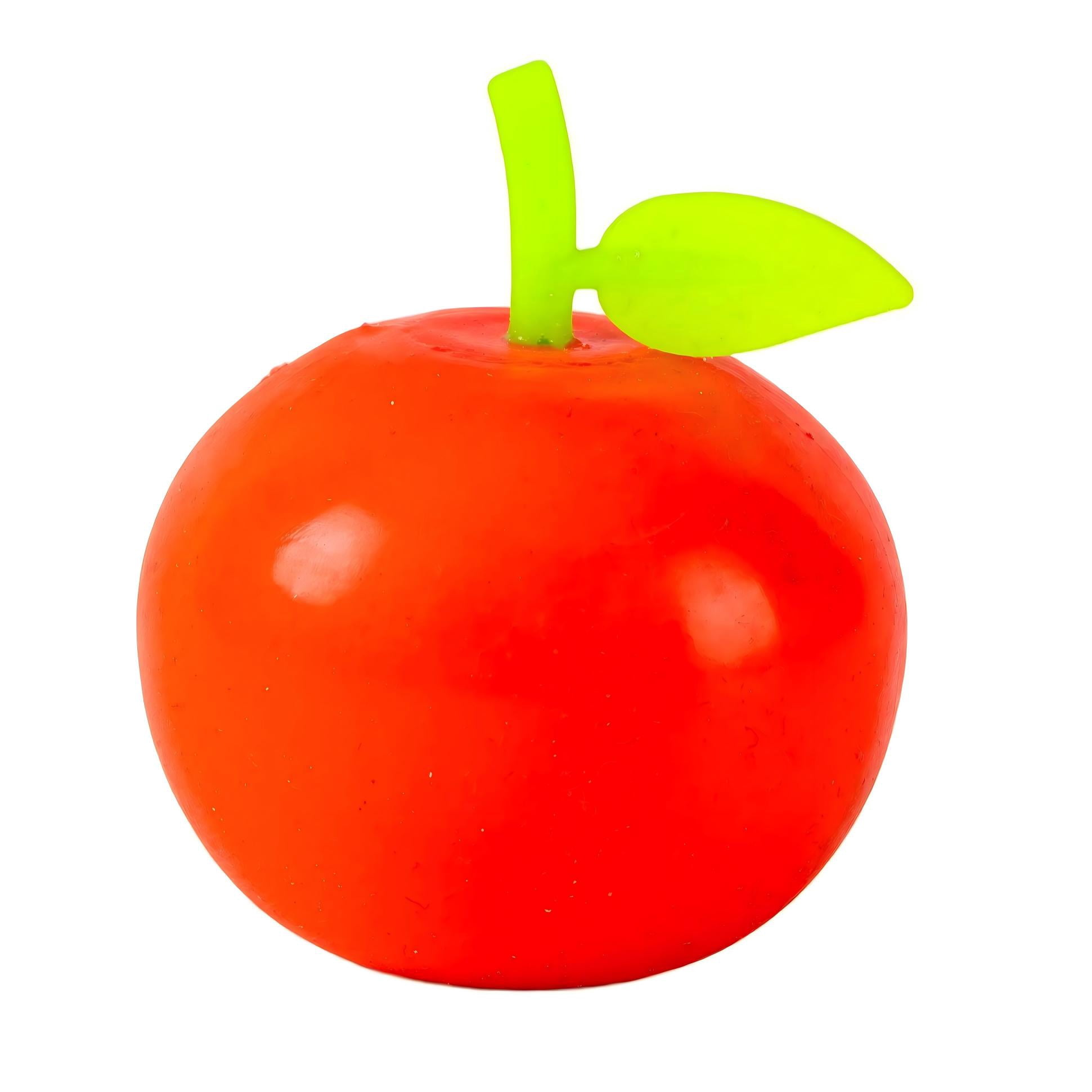 Apple Shape Stress Ball For Classroom And Office - Soft Squeeze Comfort