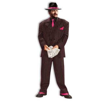 CO-JAZZY PINK GANGSTER SUIT-XL