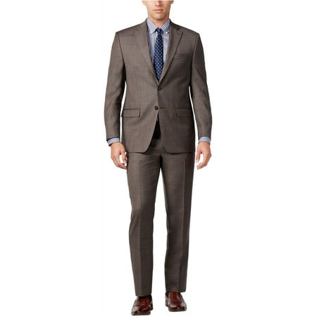 Ralph Lauren Mens Ultraflex Two Button Formal Suit lightbrown 38/Unfinished