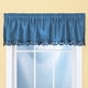 thumbnail image 2 of Window Valance Collections Etc Elegance Scroll Blue 148 x 33 cm, 2 of 3
