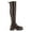 BROWN/PU, variant on Dream Pairs Women's Over The Knee Patform Thigh High Boots Long Stretch Soft Chunky Lug Sole Fall Boots SDOB222W WHITE/PU Size 8