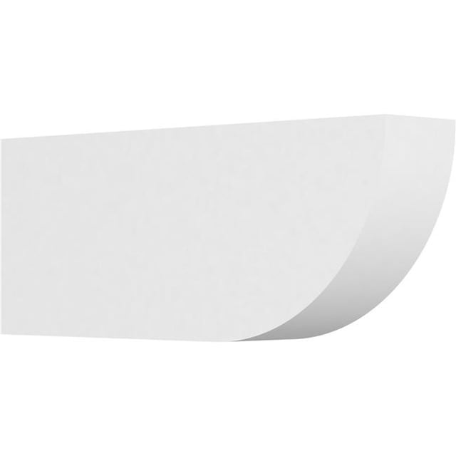 Ekena Millwork RFTP04X08X20DUR 8 x 4 x 20 Po Standard Durham Architecture Grade Queue de Chevron PVC