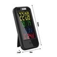 thumbnail image 2 of MesaSe Digital Alarm Clock with LCD Screen Day Calendar Temperature Easy-to-Read Display Countdown Clock for Home Office, 2 of 10