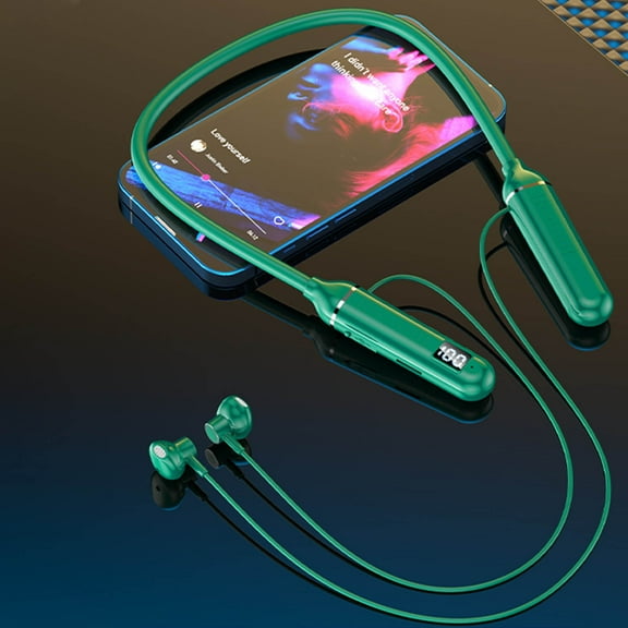 Wireless Earbuds Bluetooth Headphones Sport, Bluetooth Earbuds Stereo Ear Buds, Noise Cancelling Mic, IP7 Waterproof Headset for Workout/Running