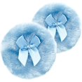 thumbnail image 1 of Large Fluffy Powder Puff, Soft Face And Body Cosmetic Powder Puff (blue), 1 of 4