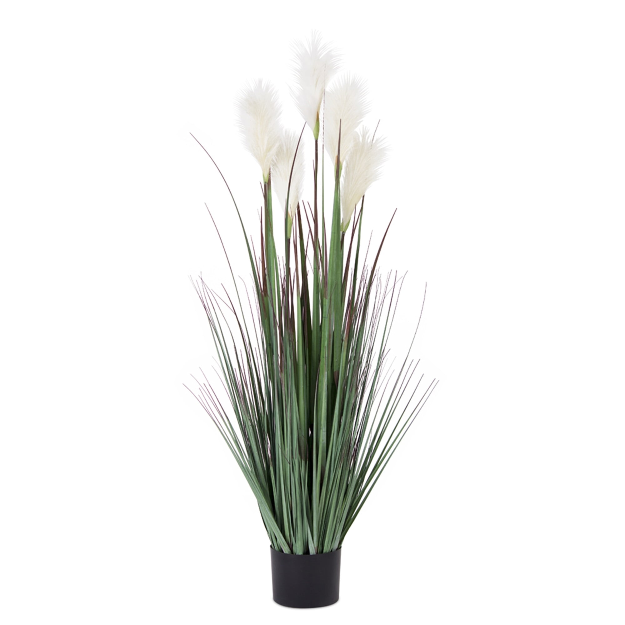 Potted Grass/Foxtail (Set of 2) 48"H PVC/Plastic