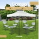 thumbnail image 5 of Toldo Plegable Impermeable +Paquete 2 Mesas Plegables Personales + 4 Sillas Plegables Blancas LOOMBER, 5 of 5