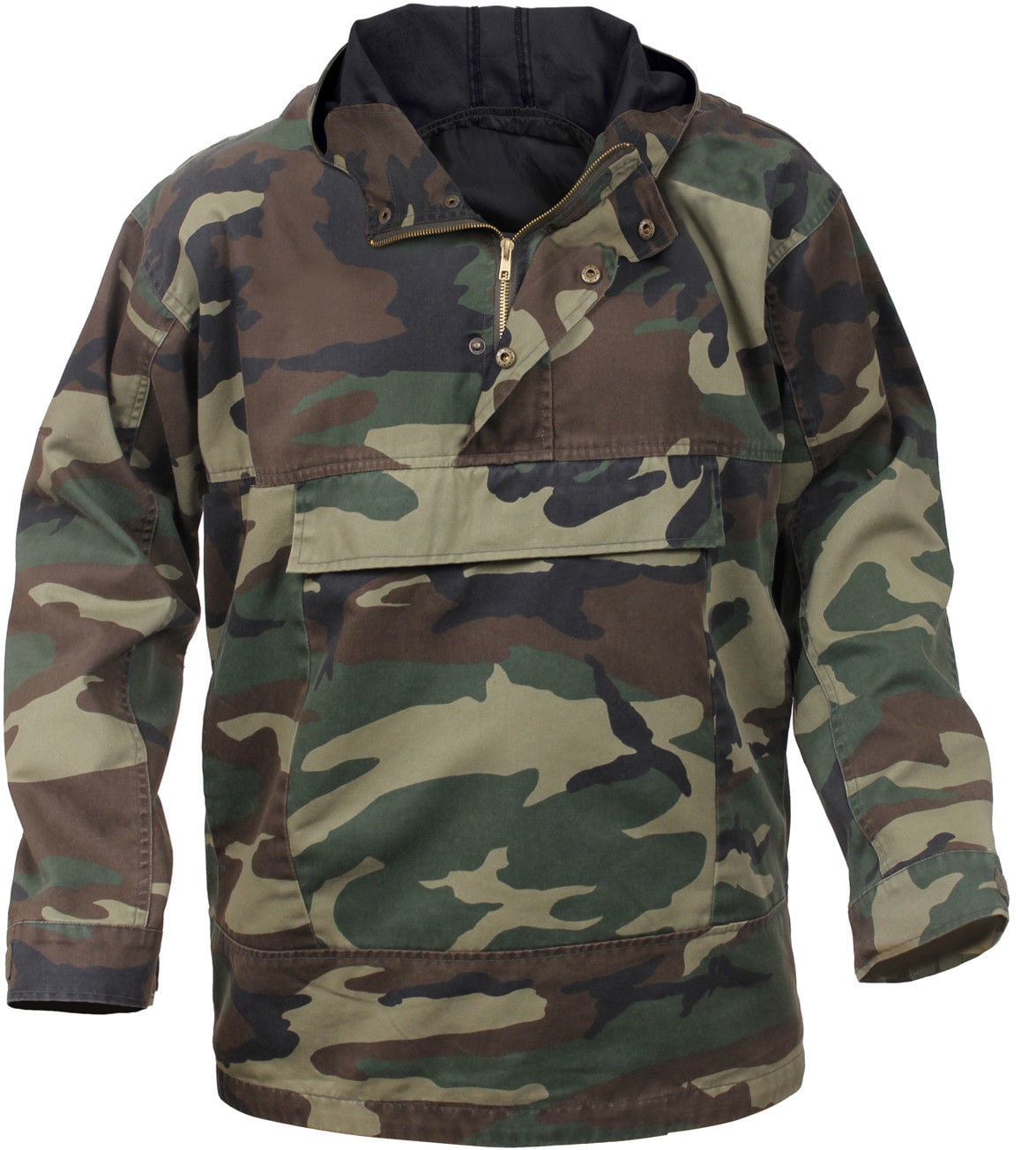 Brandit Sweater Hoodie Sweathoody Mens Cotton Military Hiking Casual Dark Camo