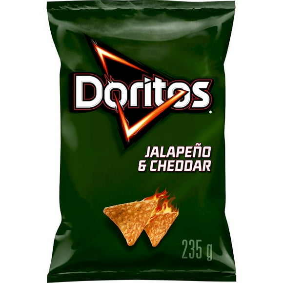 Doritos Jalapeño & Cheddar flavoured tortilla chips, 235g