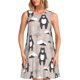 thumbnail image 1 of Fotbe Cartoon Bear Brown Vestido de Verano sin Mangas para Mujer – Vestido Midi Línea A, Estilo Camiseta Floral, Vestido Playero Casual y Fluido, 1 of 7