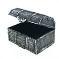 thumbnail image 4 of Retro Pirate Treasure Chests Collection Box,  Paint, Portable And Durable, Kids Toy Storage For Gifts And Prizes, 4 of 8