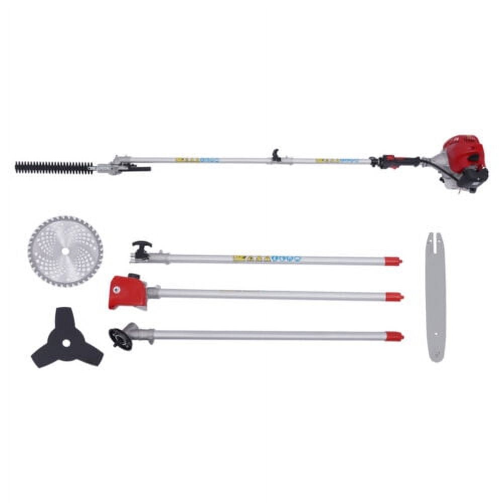 51.7CC Gas Powered Pole Saw Brush Cutter Gas Hedge Trimmer for Tree Weed Garden