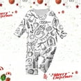 thumbnail image 2 of MuXiKeJi Clothes Christmas Matching Pajamas Sleepwear Nightwear Loungewear Holiday Jammies Holiday Pjs for Family Mommy and Daughter Fall Outfits, 2 of 4