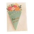 thumbnail image 1 of Ramos Tarjetas de felicitación Tarjeta en blanco Tarjeta de regalo Incluye sobre para aniversarios verde, 1 of 9