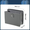 thumbnail image 4 of Unique Bargains Car Trash Can Hanging Car Door Faux Leather Trash Bin Gray 1 Pcs, 4 of 6