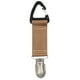 thumbnail image 1 of Bolsa de lona con clip para sujetar sombreros, portátil, para viajes al aire libre (caqui), 1 of 3