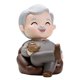 thumbnail image 1 of Elderly Grandpa Figurines Cake Decoration for Wedding Anniversary Party (Sofa Grandfather Style), 1 of 4