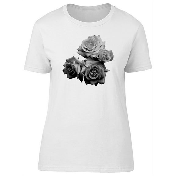 A Set Of Black Roses Tee Women's -Image by Shutterstock
