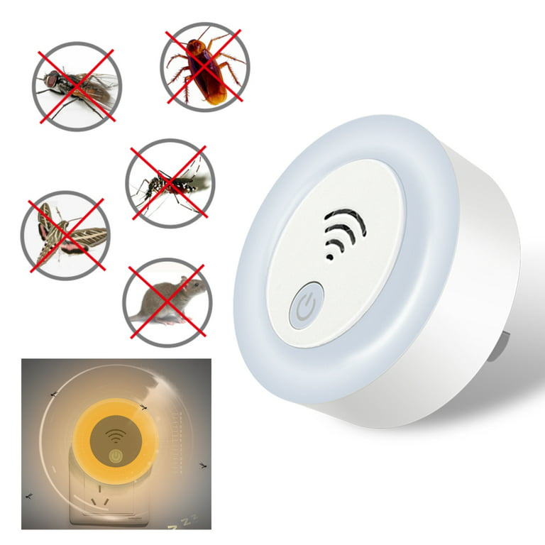 Ultrasonic Ant Mice Spider Mosquito Cockroach Insect Pest Repeller  Electr.nu