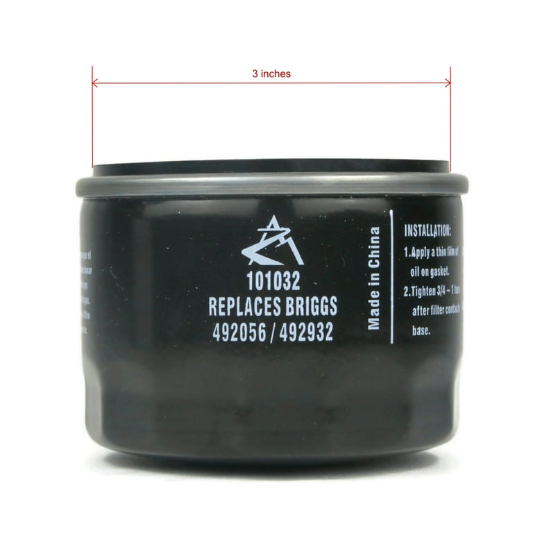 The ROP Shop Set of 3 Oil Filters for Snapper 5102278X1, Stens 120