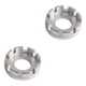 thumbnail image 2 of Yuarrent Llave de radios para bicicleta, ajustador portátil para bicicletas, reparación de ruedas de ciclo de mantenimiento, ajuste de pezón, Plata 2piezas, 2 of 6