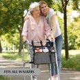 thumbnail image 7 of Walker Bag for Folding Walker, Basket for Seniors - Convenient Walker Accessories with Pockets, 7 of 7