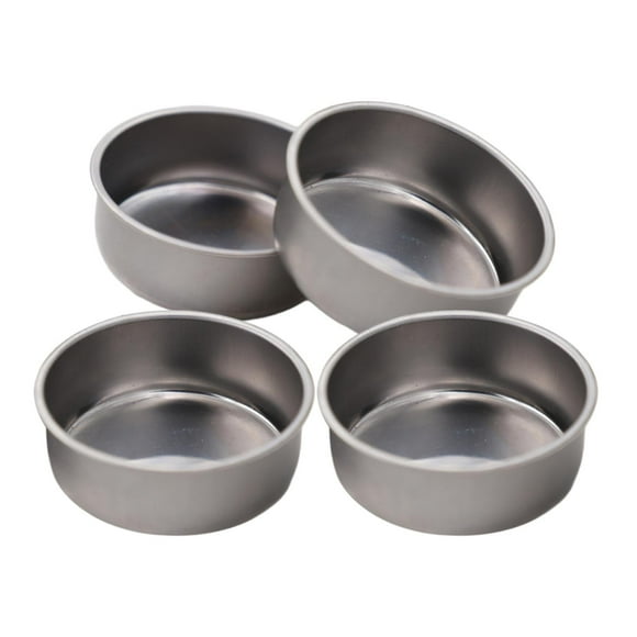 GROWTH TANK 4 Pieces Buffet Warmer Stainless Steel Portable Heat Fuel Box Chafer Canned Fuel