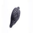 thumbnail image 5 of Antique Black Cabinet Drawer Cup Bin Pull Wrought Iron 4.5" W x 1.5" H Kitchen Dresser Handles Rust Resistant Unique Pulls w/Hardware | Renovators Supply Pack of 4, 5 of 7
