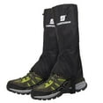 thumbnail image 4 of Yucurem Leg Hiking Gaiters Waterproof Shoe Gaiters Lightweight Men Women Mountaineering Essential (Black), 4 of 10