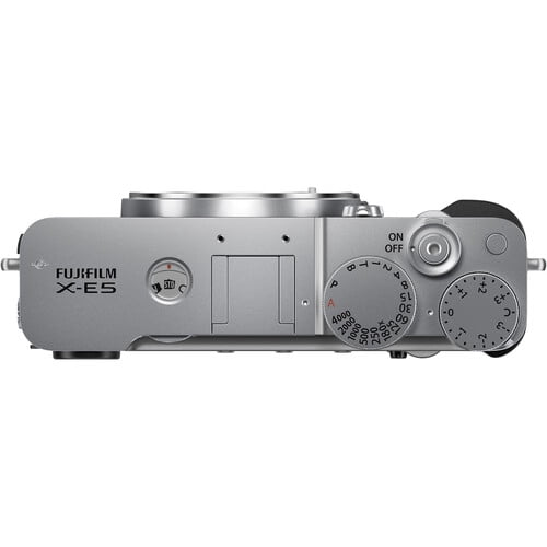 FUJIFILM X-E5 Mirrorless Digital Camera (Silver), 64GB UHS-II SDXC