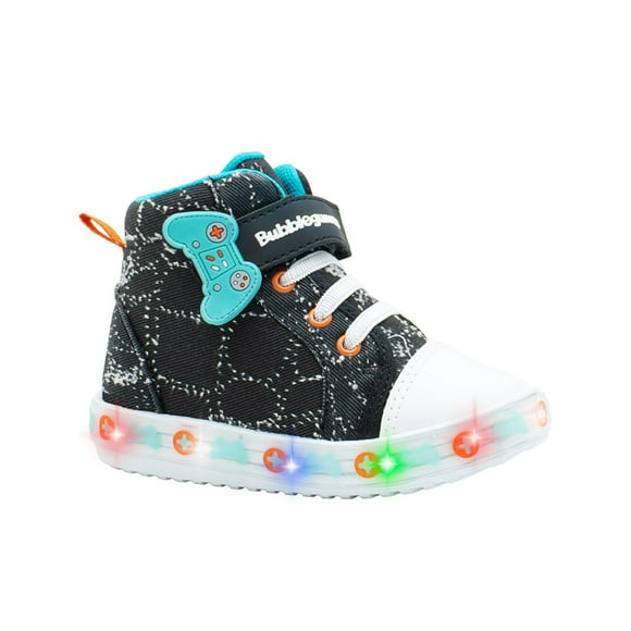 Tenis Para Niño Bubble Gummers® Gamer Video Juego Army negro 13