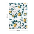 thumbnail image 3 of Decorative Lemon Kitchen Towels Set of 2, Absorbent 18x26 Fruit Dish Towels, Soft Cotton Tea Hand Towels for Kitchen and Dining, 3 of 3