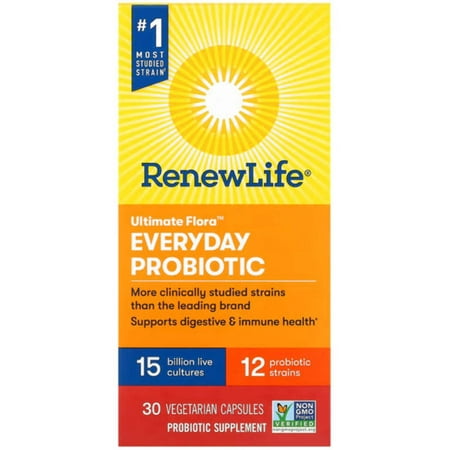 RENEW LIFE PROBIOTIC 15B EVERYDAY 30 VC - Pack of 1
