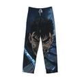 thumbnail image 4 of Berserk Men's Pajama Pants With Pockets Lounge Fashion Cozy Daily Sleep Pants Sleepwear, 4 of 8