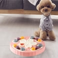 thumbnail image 4 of Rompecabezas de comida para perros, comedero para mascotas, tazón de alimentación, dispensador de golosinas para cachorros, juego de entrenamiento jinwen Inserto de alimentador lento, 4 of 7
