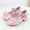 Pink, variant on Liyamei Girls Sandals Closed Toe Heels Wedding Party Shoes Sequins Bow For Toddler Girls Dress Sandals Size Blue 3-3.5 Years