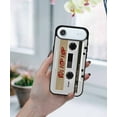 thumbnail image 5 of WIRESTER Shockproof Soft Rubber Cover Case for Apple iPhone 17 Air 6.6" 2025, Retro White Cassette Tape Hip Hop, 5 of 5