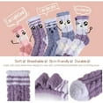 thumbnail image 6 of 5 Pairs Womens Fuzzy Socks Fleece Fluffy Cabin Plush Warm Sleep Soft Cozy Winter Adult Socks - Home Improvement Womenswear Comfort Bridal, 6 of 6