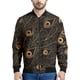 thumbnail image 4 of Chaquetas con estampado de plumas bohemias para hombre, sudadera de manga larga con estampado 3D retro, chaqueta bomber de calle de gran tamaño con cremallera, 4 of 5