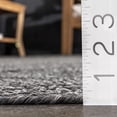 thumbnail image 3 of nuLOOM Braided Lefebvre Indoor/Outdoor Rug, 6' x 9', Charcoal (HJFV01F), 3 of 7
