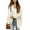 Beige, variante sur Sexy Dance Manteau pour Femmes Cardigan Ouvert Cardigan Uni Chandail Léger Chandails Manches Longues Manteau Léger Kaki Clair m