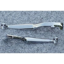 Honda Shadow 600 VT 750 1100 Spirit Magna Sabre RS Phantom CHROME SKULL LEVERS