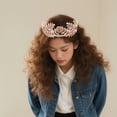 thumbnail image 5 of Elegant Bridal Headband Floral Hair Vine Wedding Headpiece European Style for Women, 5 of 6
